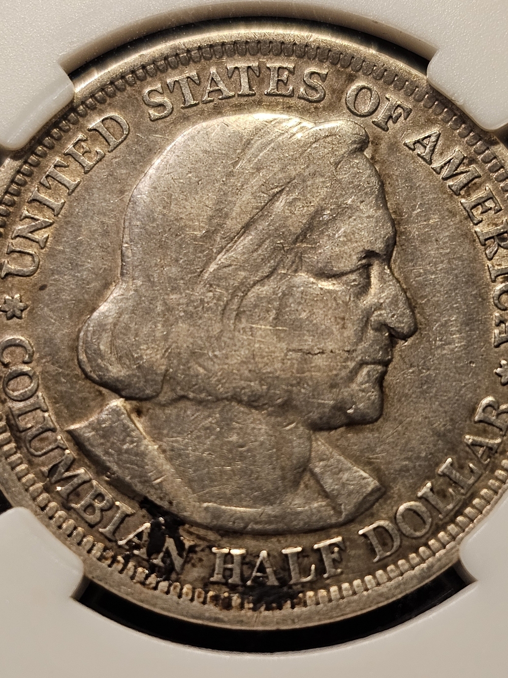 1893 Columbian Exposition Commemorative Half Dollar - 90% Silver